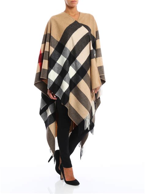 poncho burberry sale